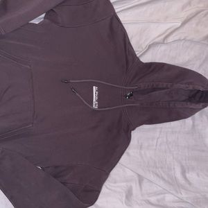 Alphalete hoodie charcoal, size medium